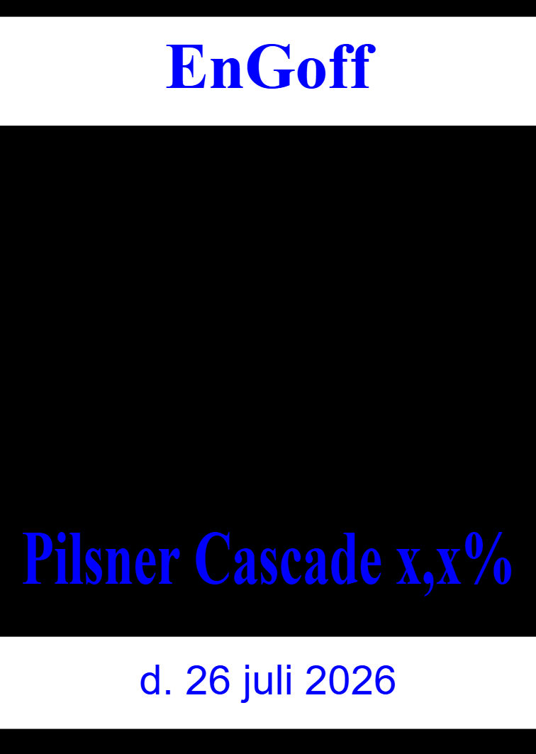 EnGoff Pilsner Cascade 20260726